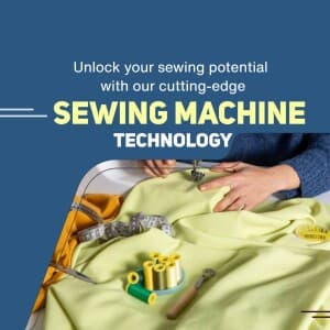 Sewing Machine facebook banner