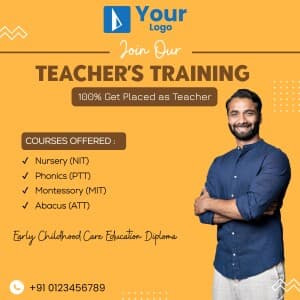 Teacher's Training custom template