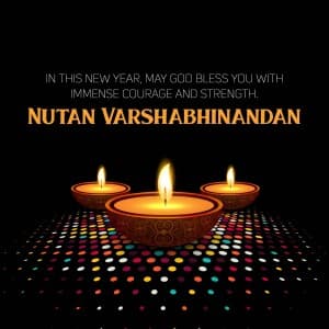 Vikram Samvat New Year (Diwali) creative image