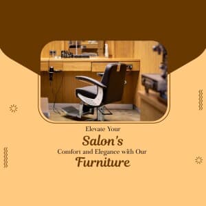 Salon Furniture marketing post