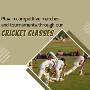 Cricket Academies flyer