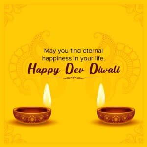 Dev Deepawali marketing flyer