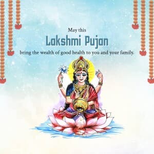 Lakshmi Puja poster Maker