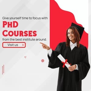 PhD course template
