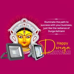 Durga Ashtami Business poster