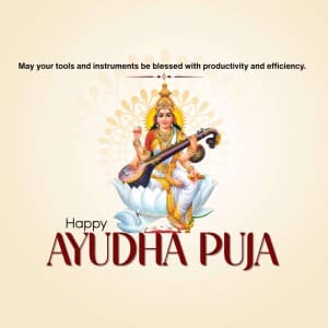 Ayudha Puja graphic