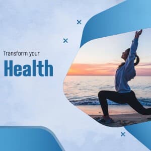 Health And Wellness promotional poster