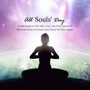 All Souls' Day flyer