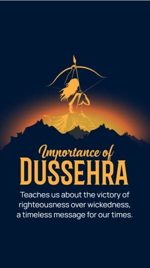 Importance of Dussehra video