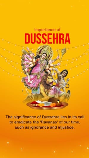 Importance of Dussehra post