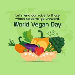 World Vegan Day Instagram Post