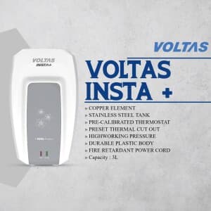 Voltas promotional template