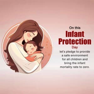 Infant Protection Day Facebook Poster