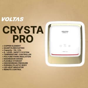 Voltas promotional poster