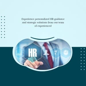 HR Consultant business flyer