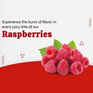 Raspberry banner