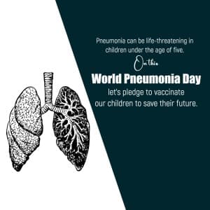 World Pneumonia Day illustration