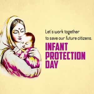 Infant Protection Day event advertisement