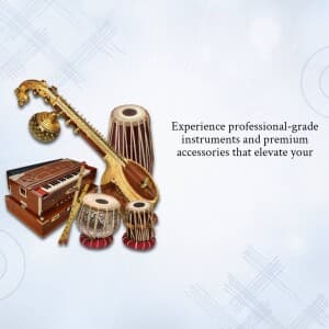 Musical Instrument and Accessories marketing post