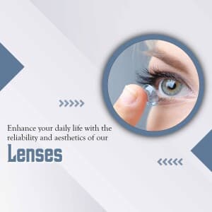 Lenses business flyer