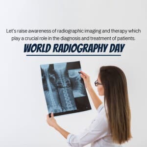 International Day of Radiology poster Maker