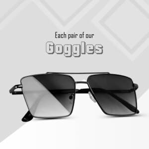 Goggles facebook ad