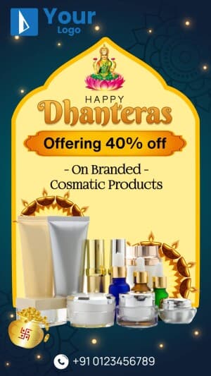 Dhanteras Offers Templates Instagram banner