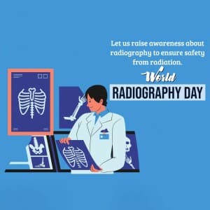 International Day of Radiology event advertisement