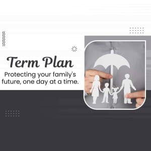 Term Plan marketing poster