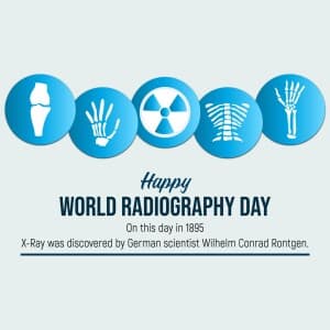 International Day of Radiology Facebook Poster