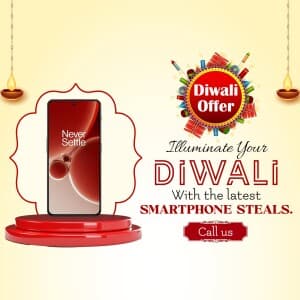 Diwali Business Special marketing flyer