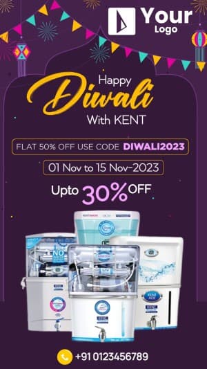 Diwali Offers Templates Social Media template