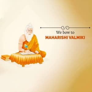 Valmiki Jayanti (Pargat Diwas) graphic