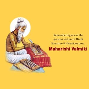 Valmiki Jayanti (Pargat Diwas) event poster