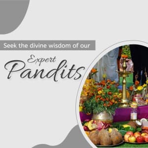 Pandit marketing poster