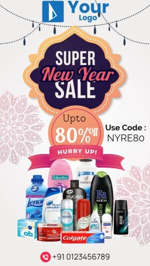 New Year Offers Templates flyer