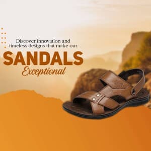 Men Sandals flyer