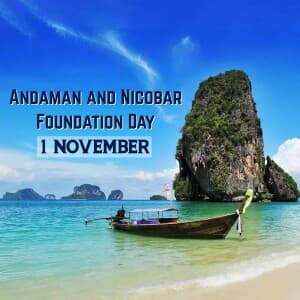 Andaman and Nicobar Islands Foundation Day image
