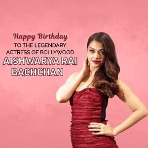 Aishwarya rai bachchan birthday illustration