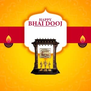 Bhai Dooj advertisement banner