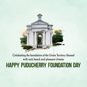 Puducherry Foundation Day image