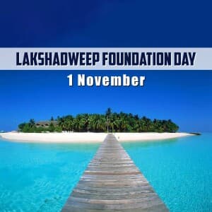 Lakshadweep Foundation Day image