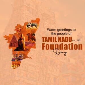 Tamil Nadu Foundation Day flyer