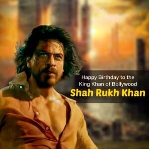 Shahrukh Khan Birthday video