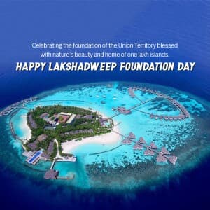 Lakshadweep Foundation Day post