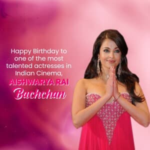 Aishwarya rai bachchan birthday post