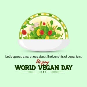 World Vegan Day graphic