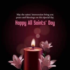 All Saints' Day graphic