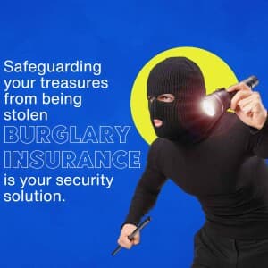 Burglary insurance post