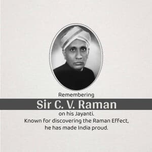 C. V. Raman Jayanti video